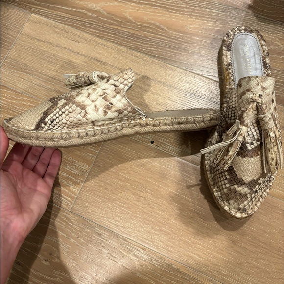 Zara reptile espadrille mule - Picture 2 of 4